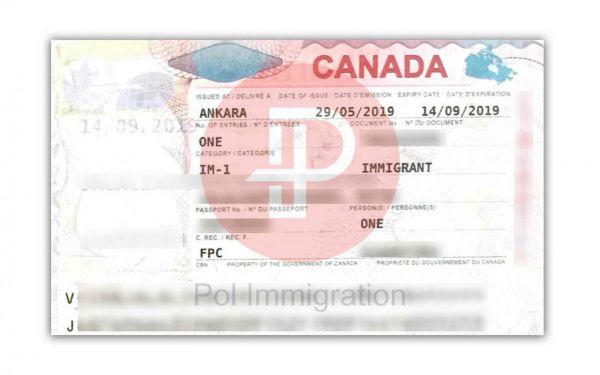 ویزای اقامت دائم صادر شده از آنکارا